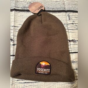 Yosemite National Park Brown Beanie